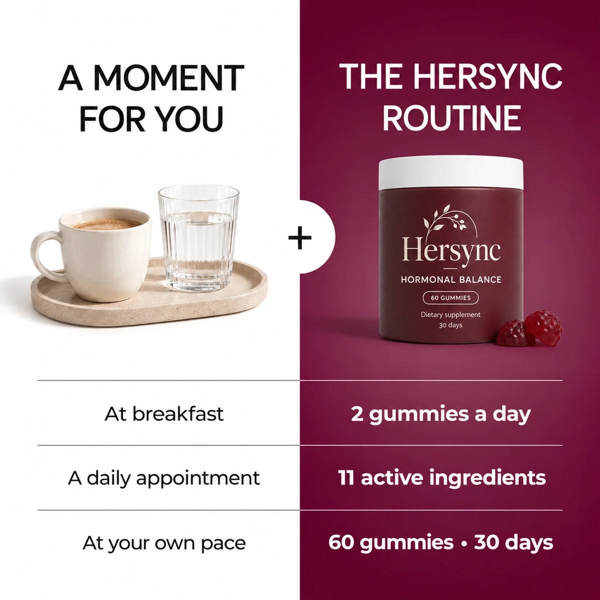 Hersync Hormonal Balance Gummies - product gallery 5 in US English